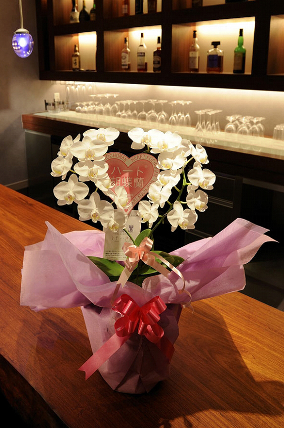 <p>もちろん、バーなど夜のお店に贈っても面白いです。
※ママさんなどのお誕生日に・・・</p>